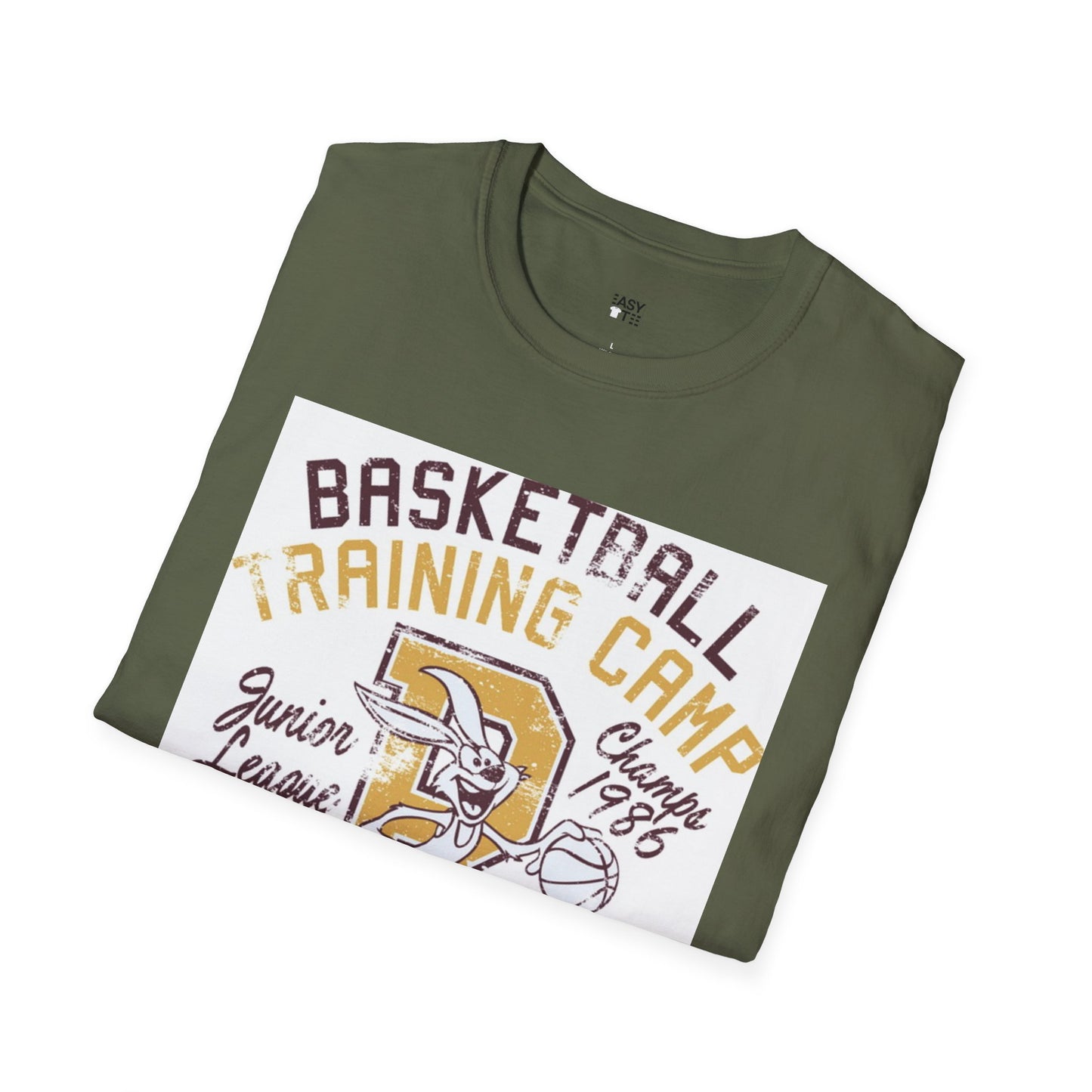 Retro Hoops Bunny Tee