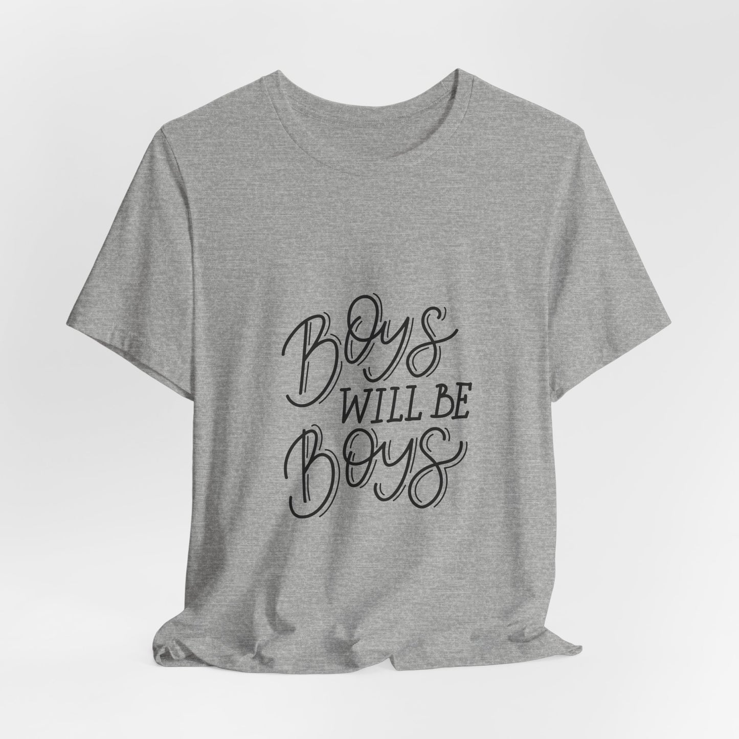 Boys Will Be Boys T-Shirt Funny Kids Tee