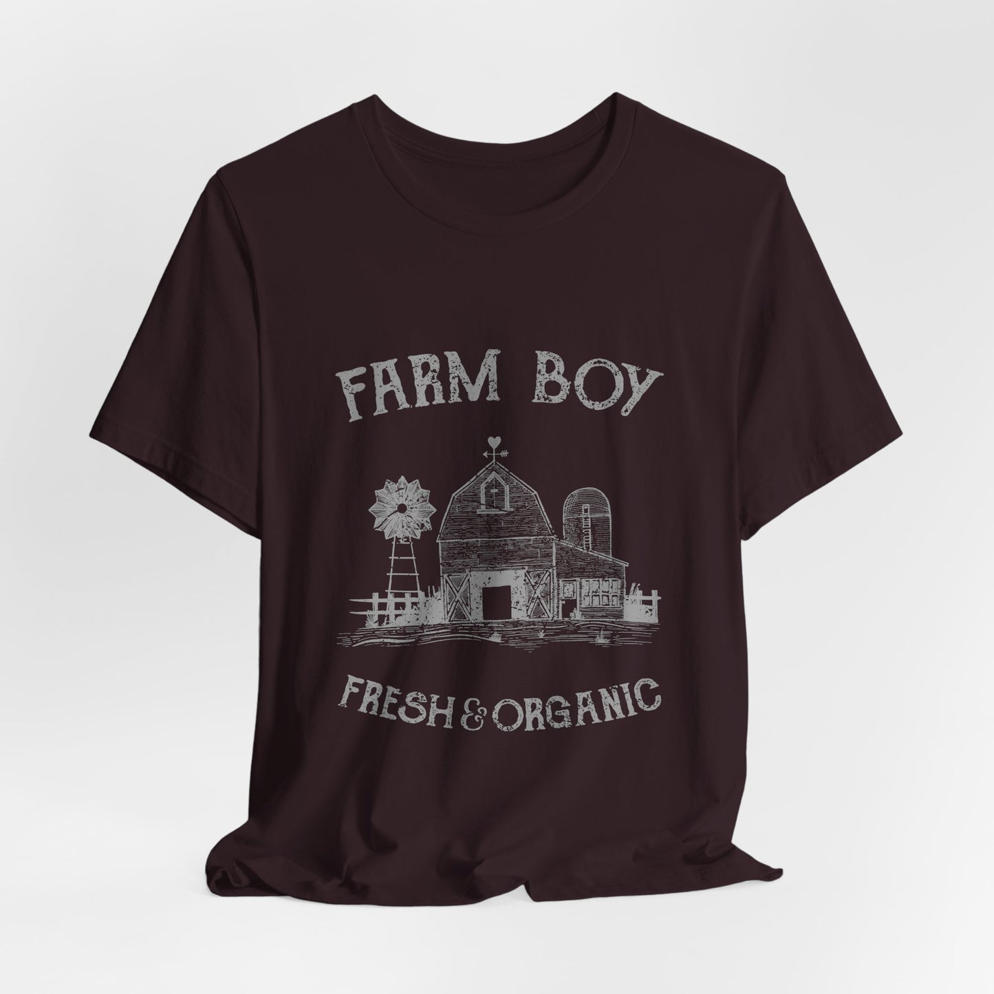 Farm Boy T-Shirt Fresh & Organic Barn Tee