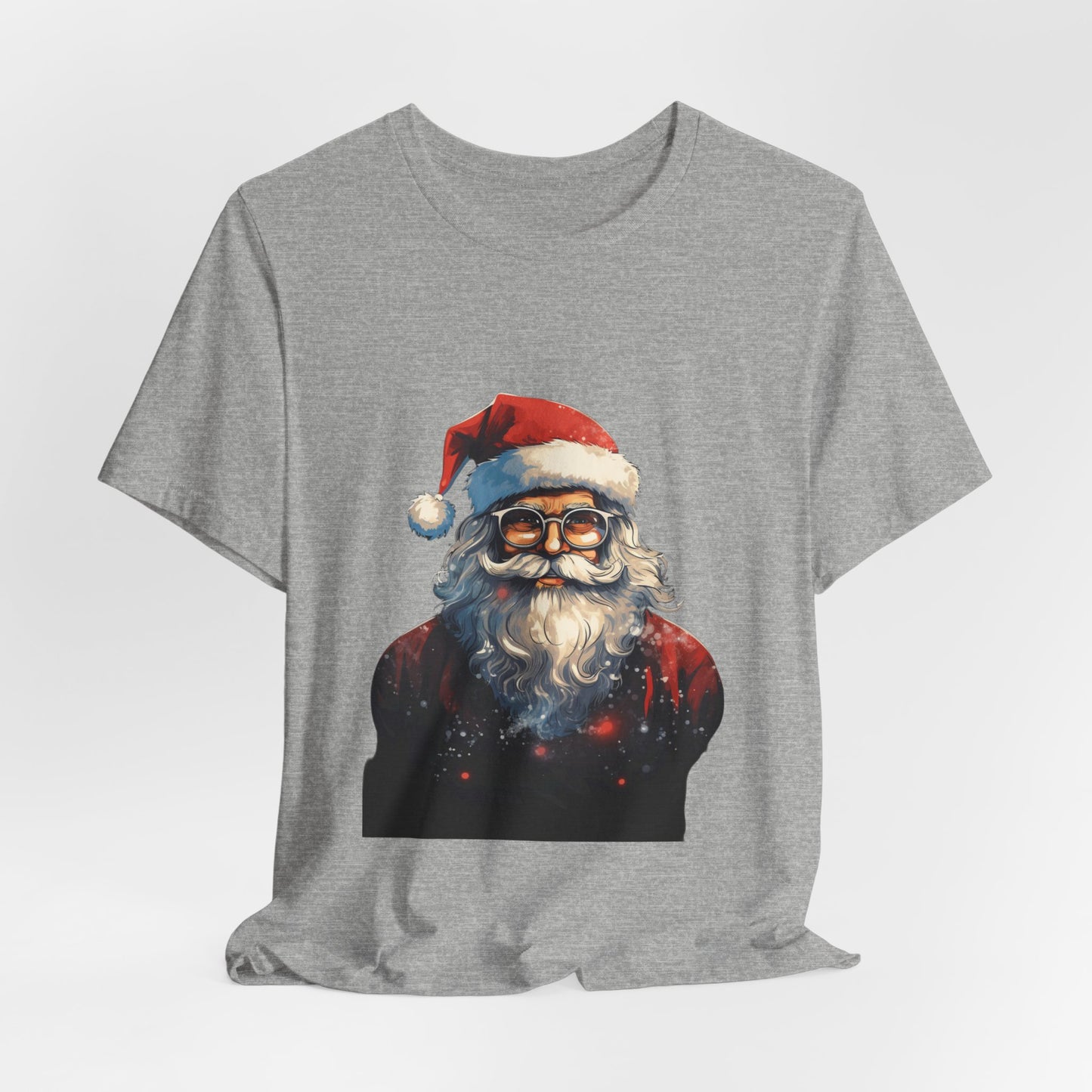 Cool Santa Claus T-Shirt Retro Christmas Tee