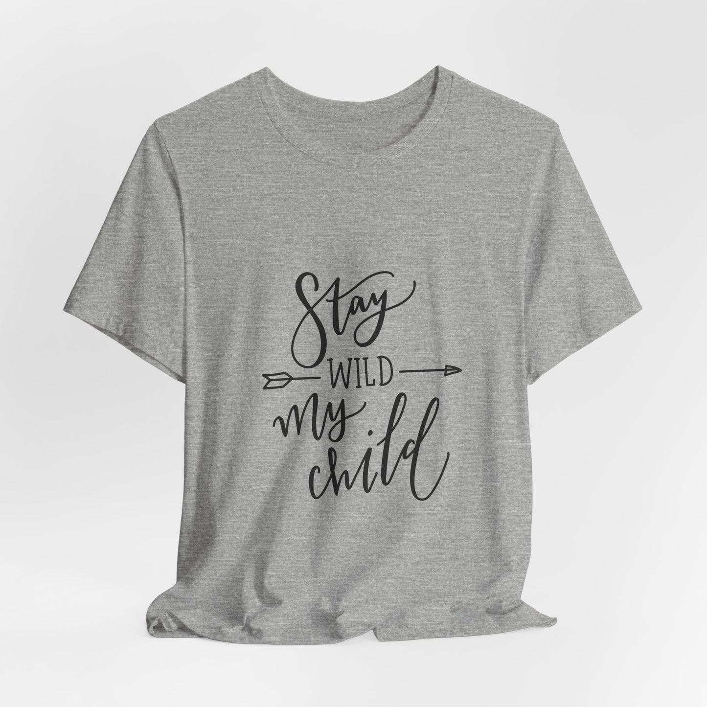 Stay Wild My Child T-Shirt Arrow Boho Tee