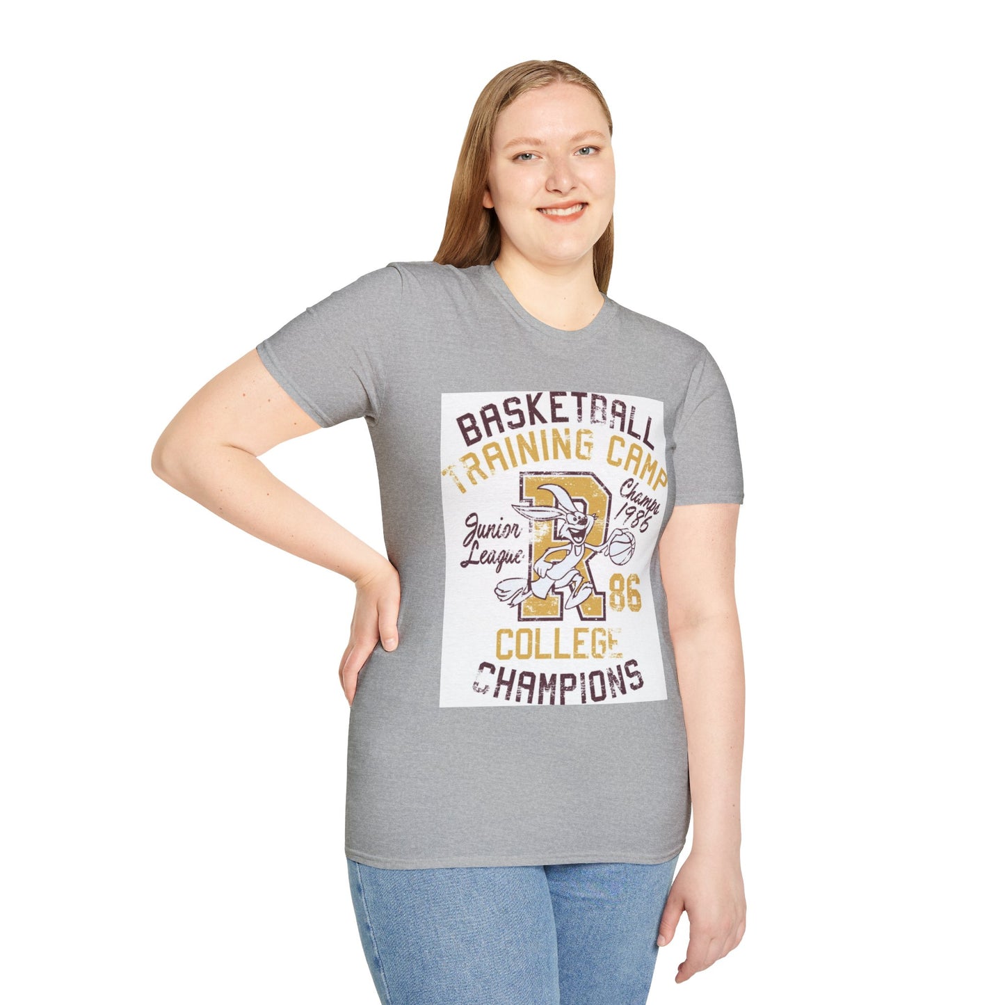 Retro Hoops Bunny Tee