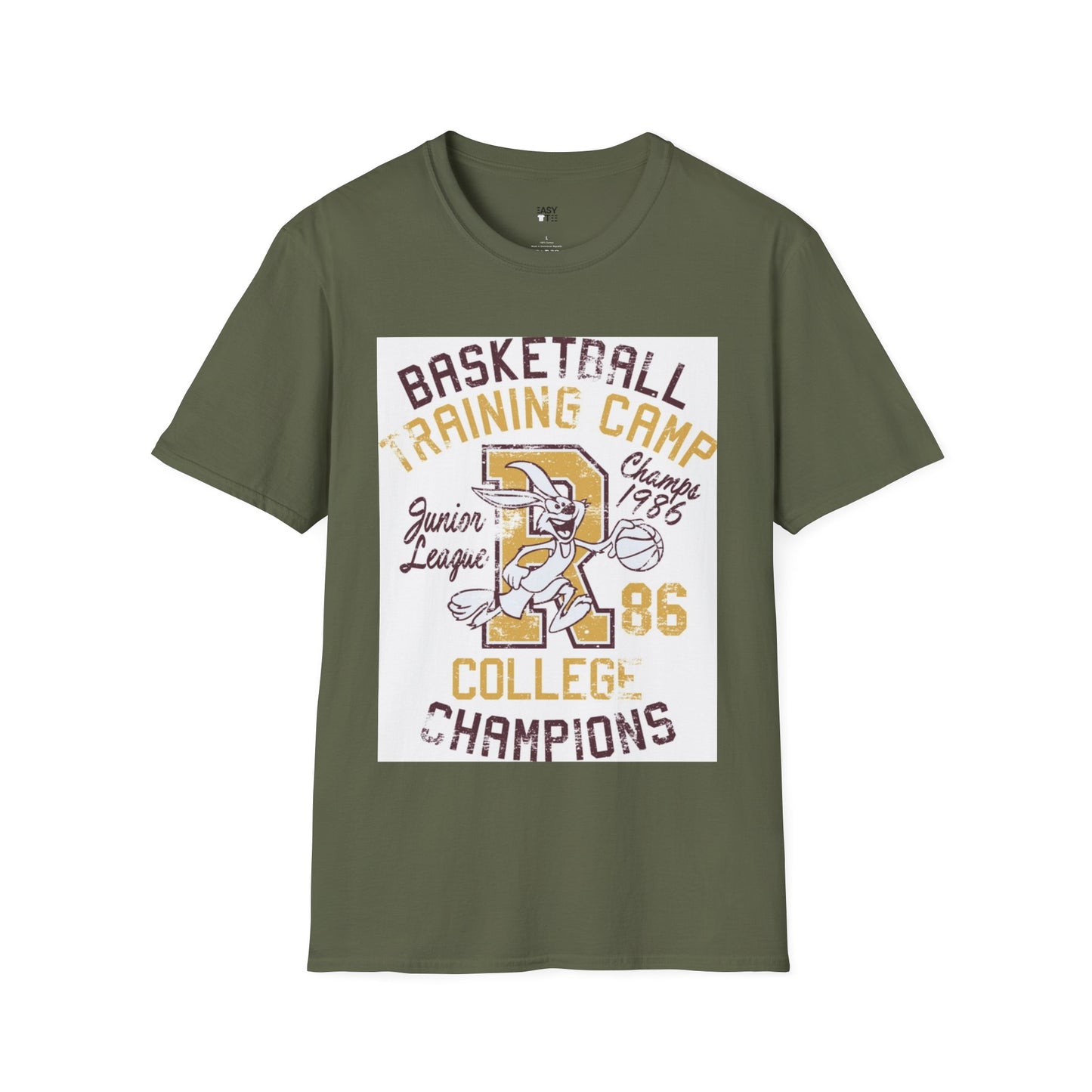 Retro Hoops Bunny Tee