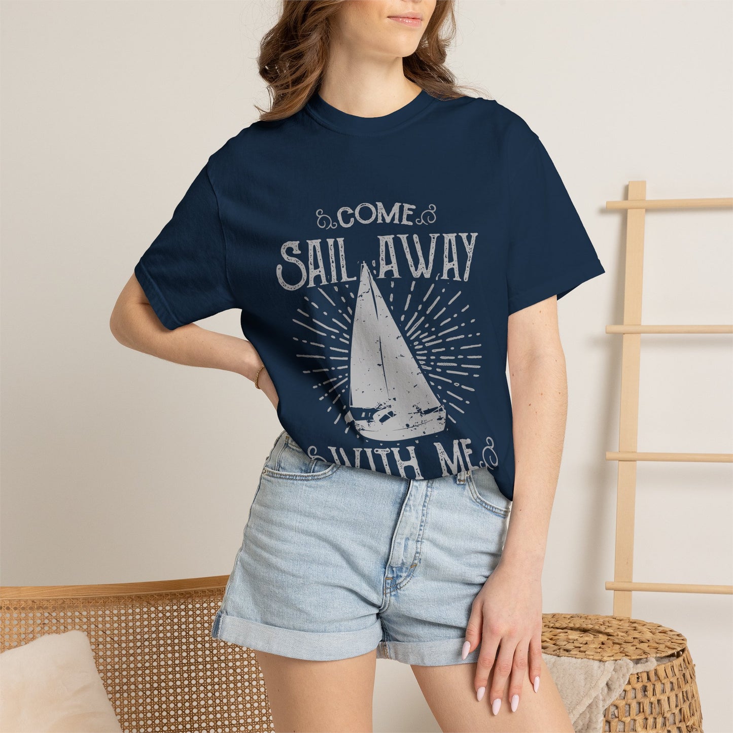 Come Sail Away Heavyweight Garment-Dyed Tee