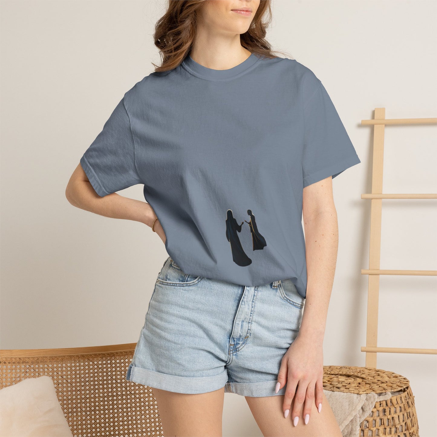 Nativity Star of Bethlehem Heavyweight Tee