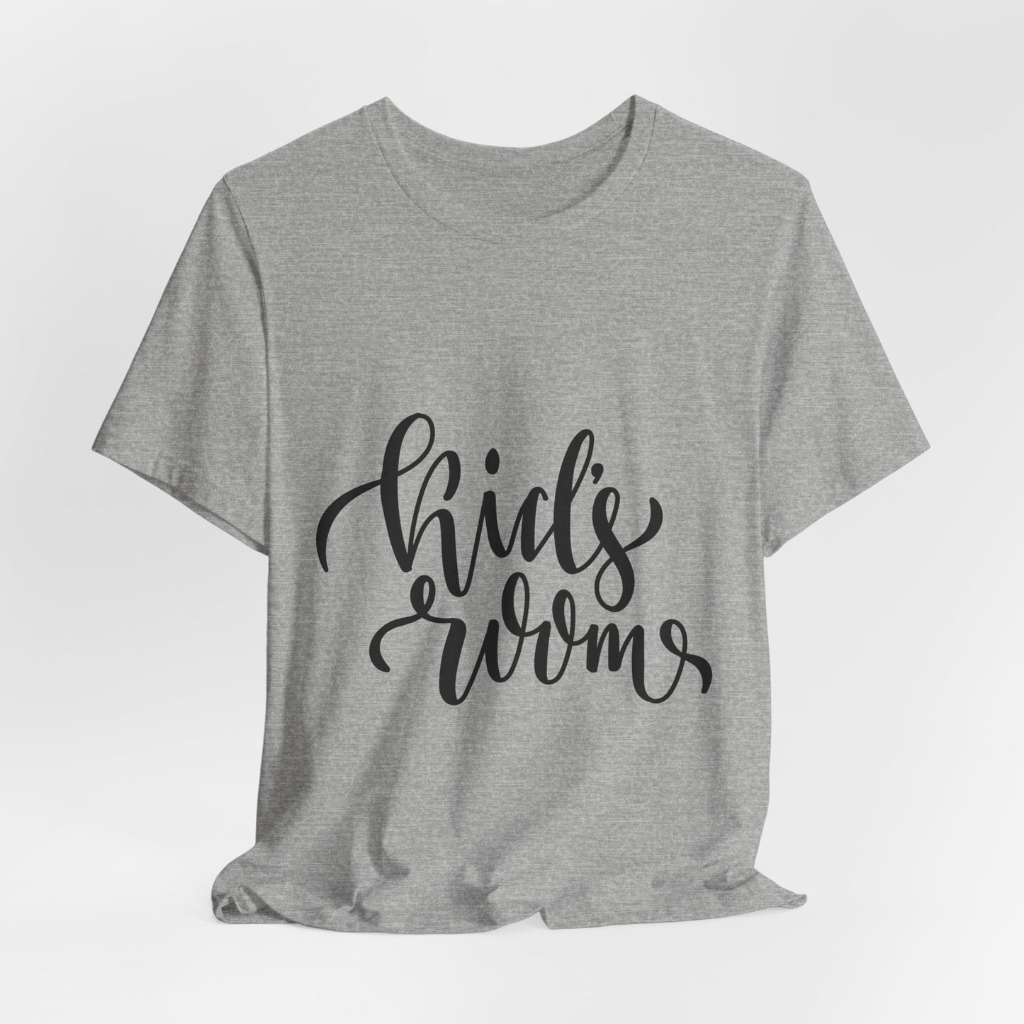 Kid's Room T-Shirt Calligraphy Script Tee