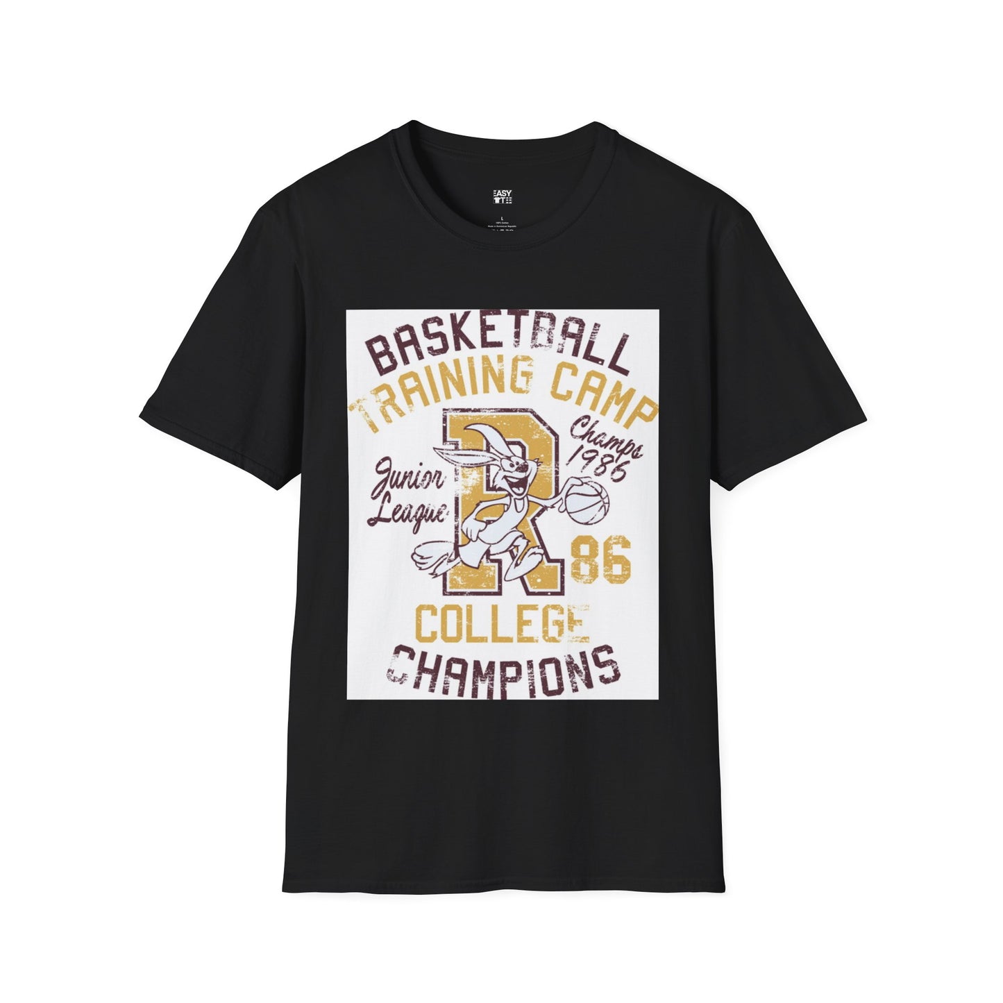 Retro Hoops Bunny Tee