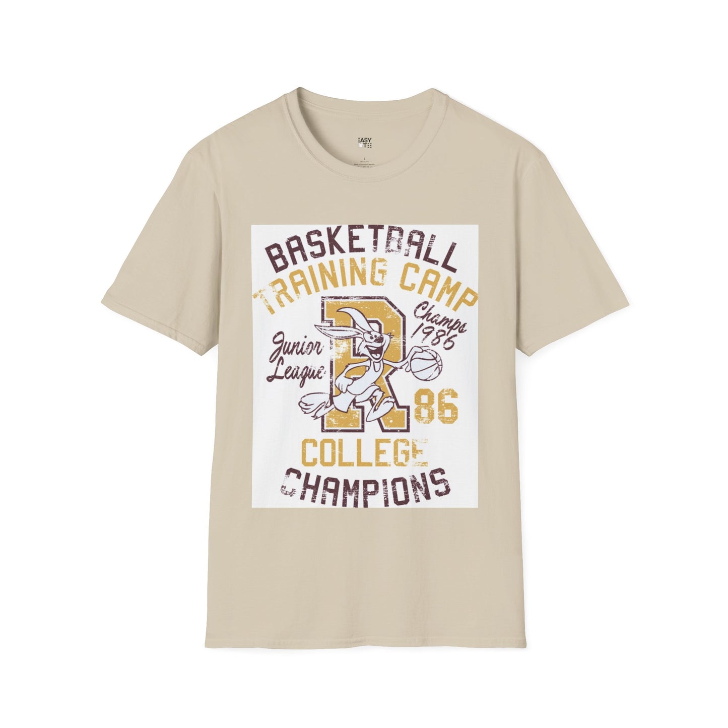 Retro Hoops Bunny Tee