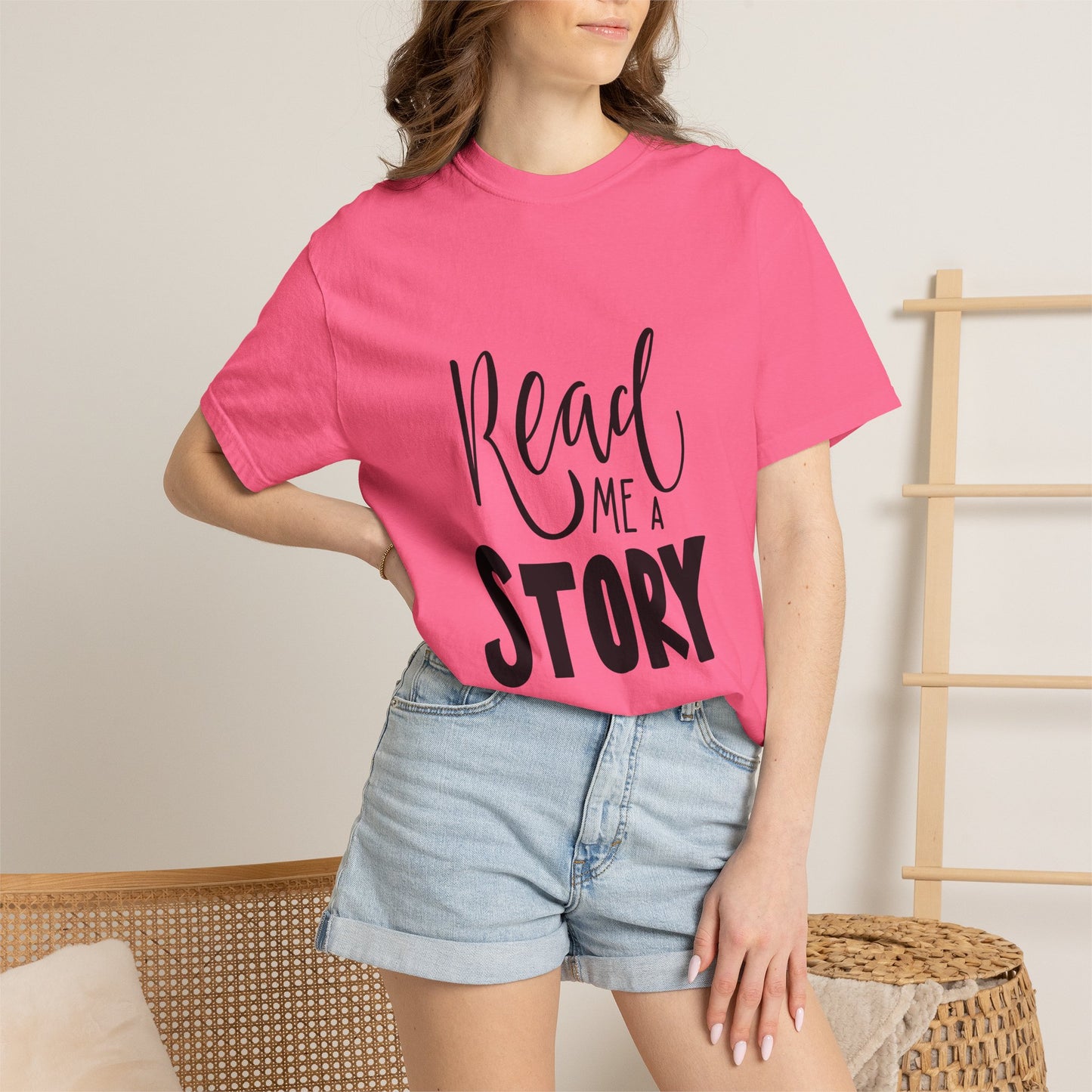 Read Me a Story Kids Garment-Dyed Tee