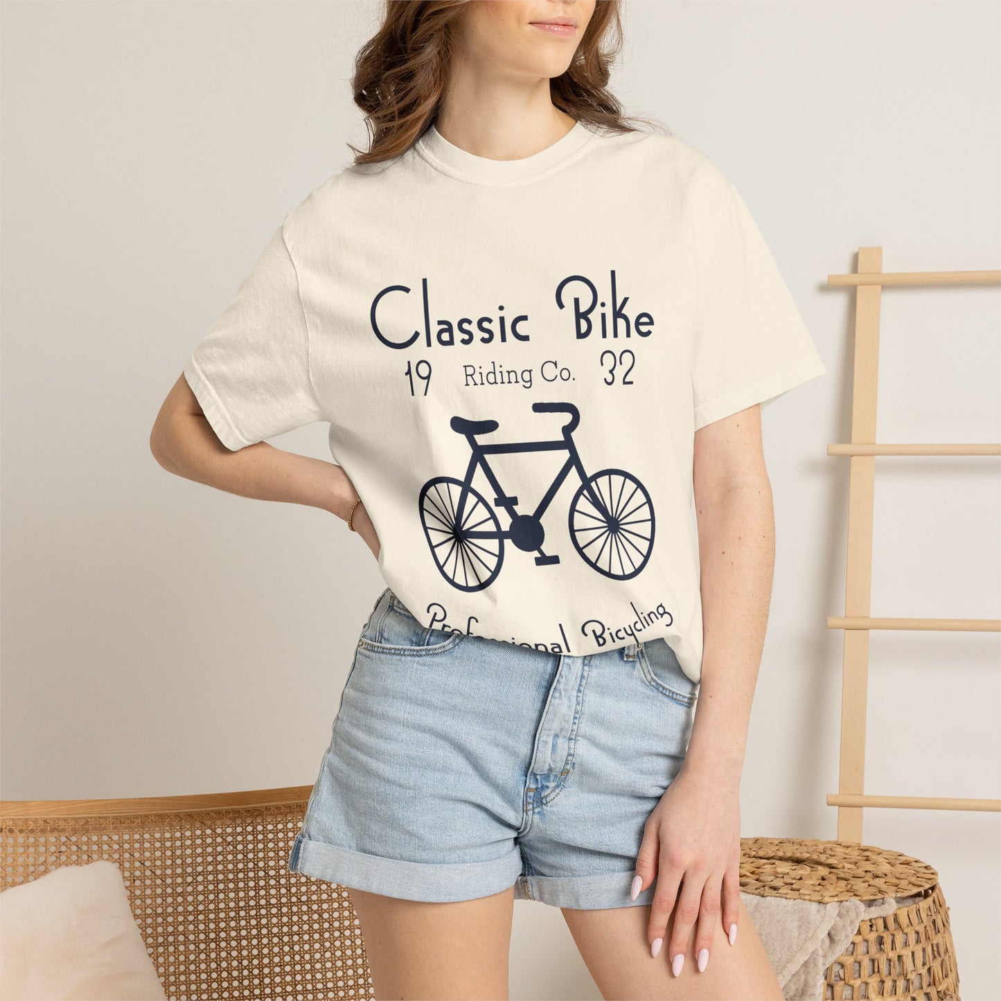 Classic Bike Cycling Tee Vintage 1932 Design