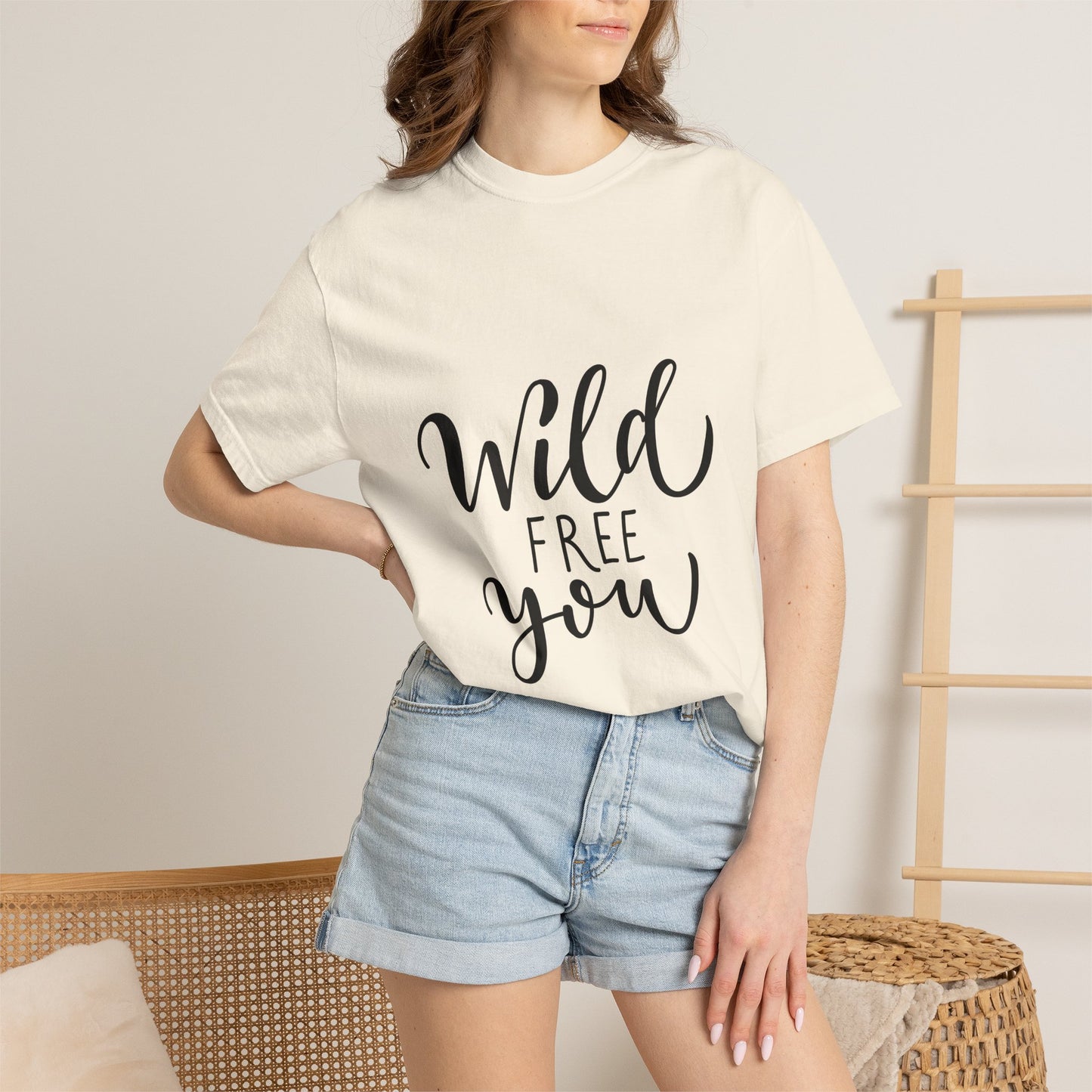 Wild Free You Garment-Dyed Heavyweight Tee