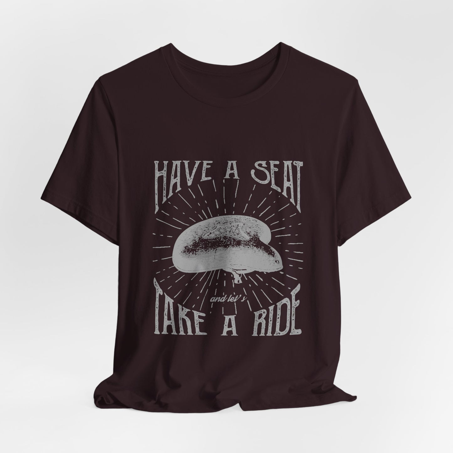 Cycling T-Shirt Have a Seat Take a Ride Tee