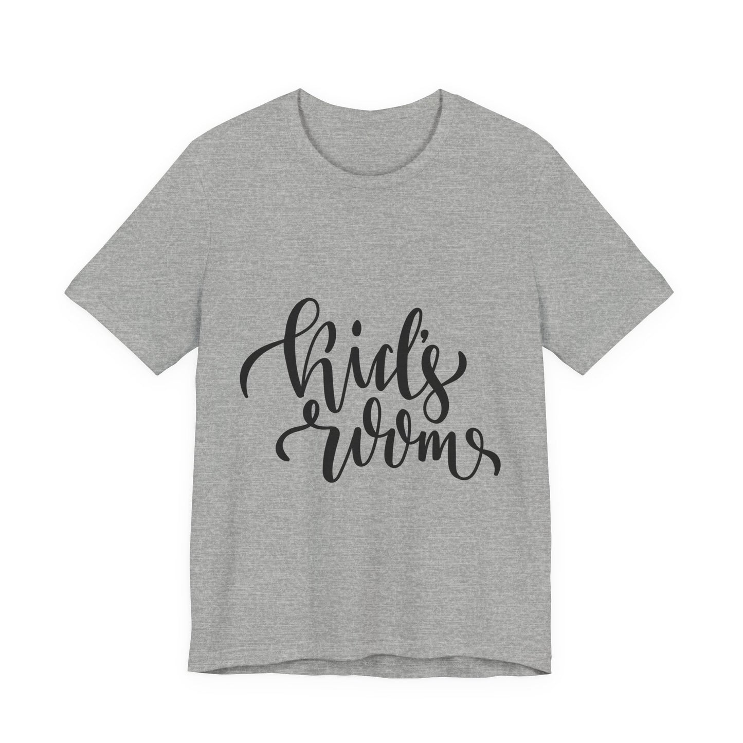Kid's Room T-Shirt Calligraphy Script Tee