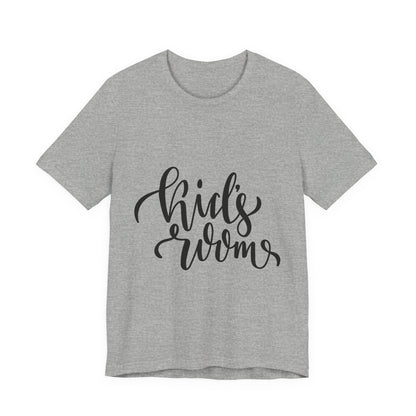 Kid's Room T-Shirt Calligraphy Script Tee