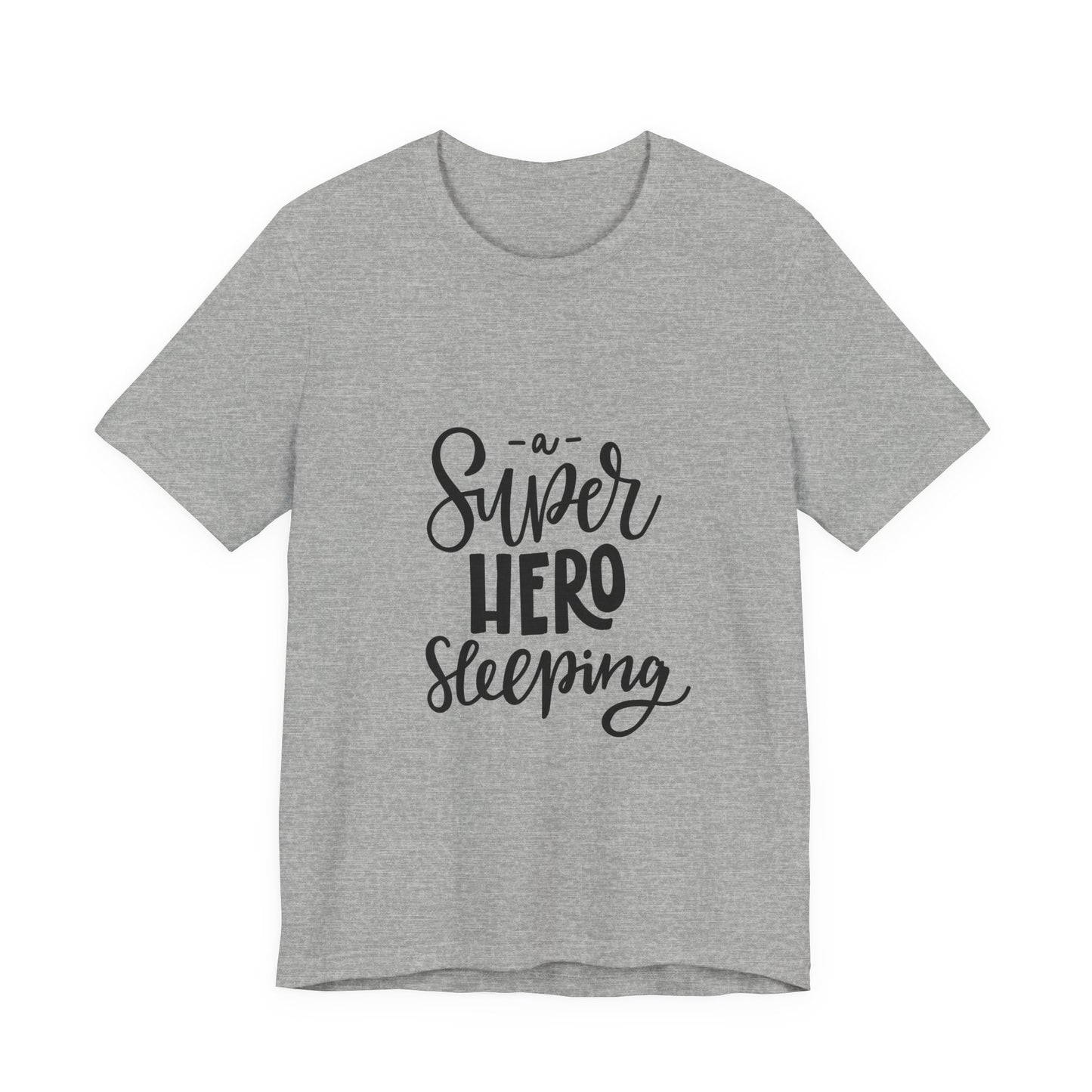 A Super Hero Sleeping Kids T-Shirt