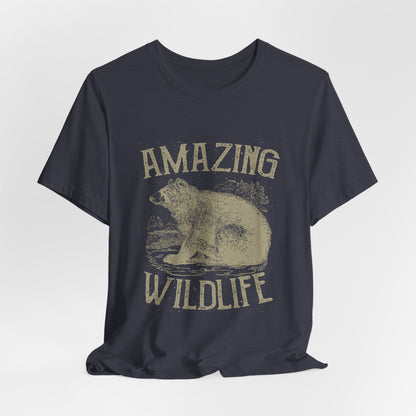 Amazing Wildlife Bear T-Shirt Vintage Outdoors