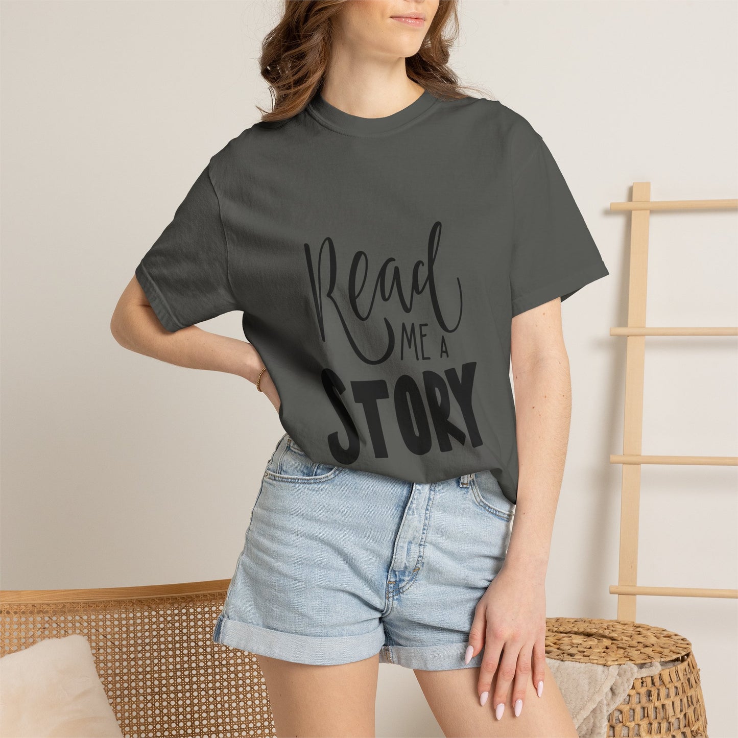 Read Me a Story Kids Garment-Dyed Tee