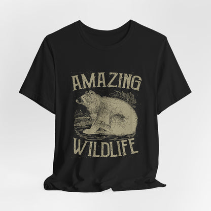 Amazing Wildlife Bear T-Shirt Vintage Outdoors