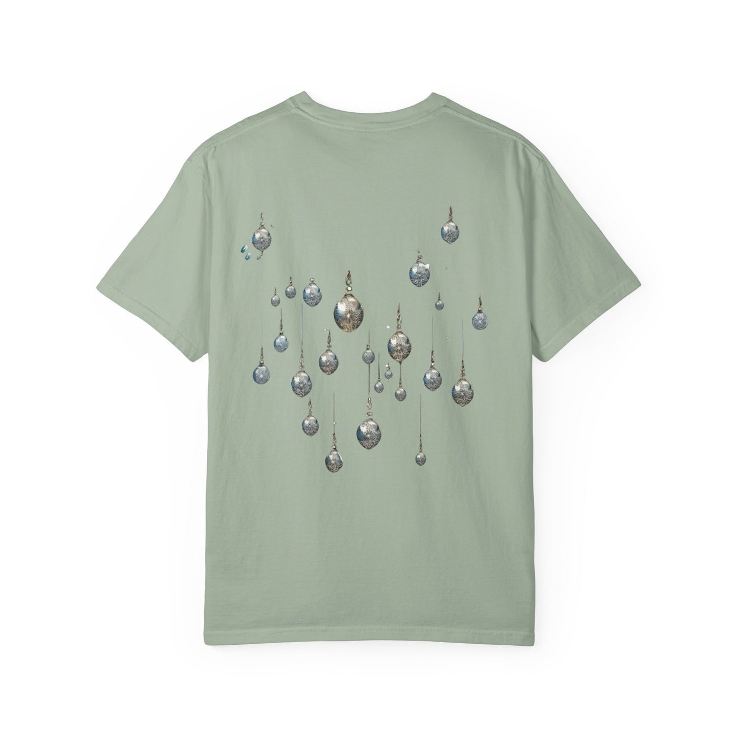 Elegant Christmas Ornaments Tee | Heavyweight