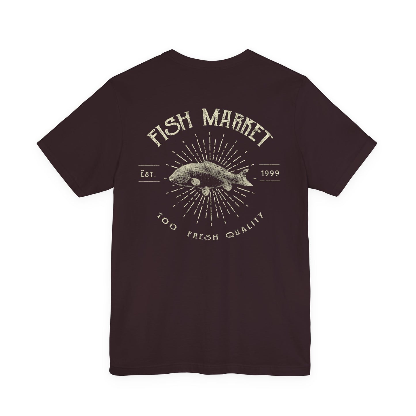 Fish Market Vintage Tee Est. 1999 Fishing Shirt