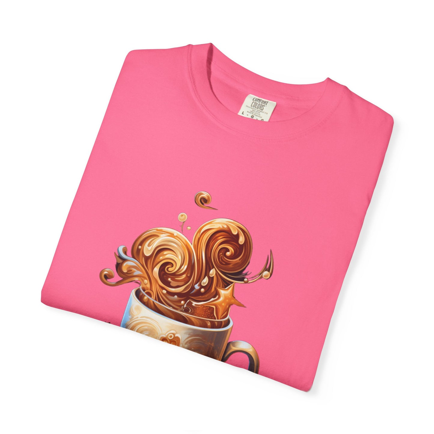 Christmas Coffee Garment-Dyed Heavyweight Tee