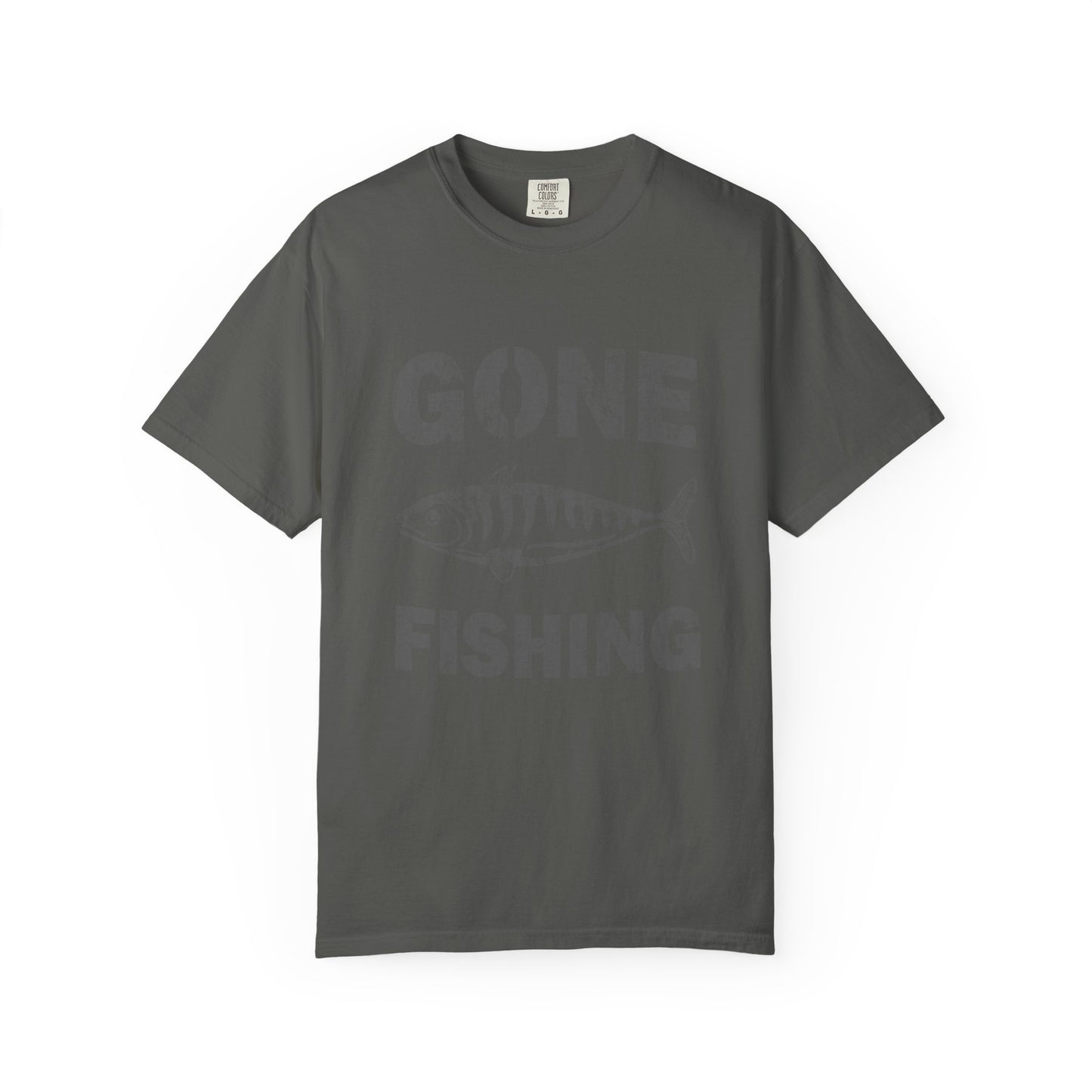 Gone Fishing Heavyweight Garment-Dyed Vintage Tee