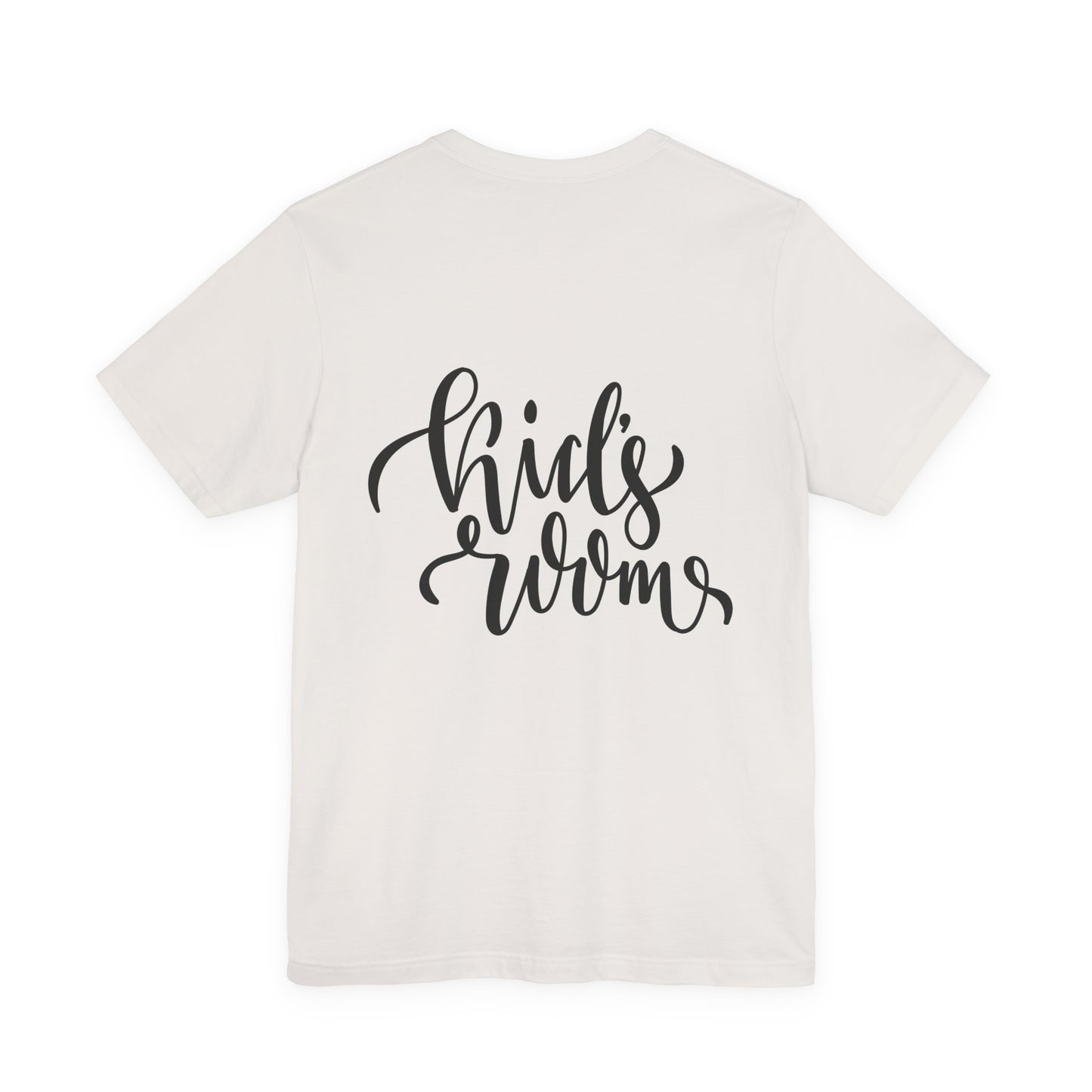 Kid's Room T-Shirt Calligraphy Script Tee