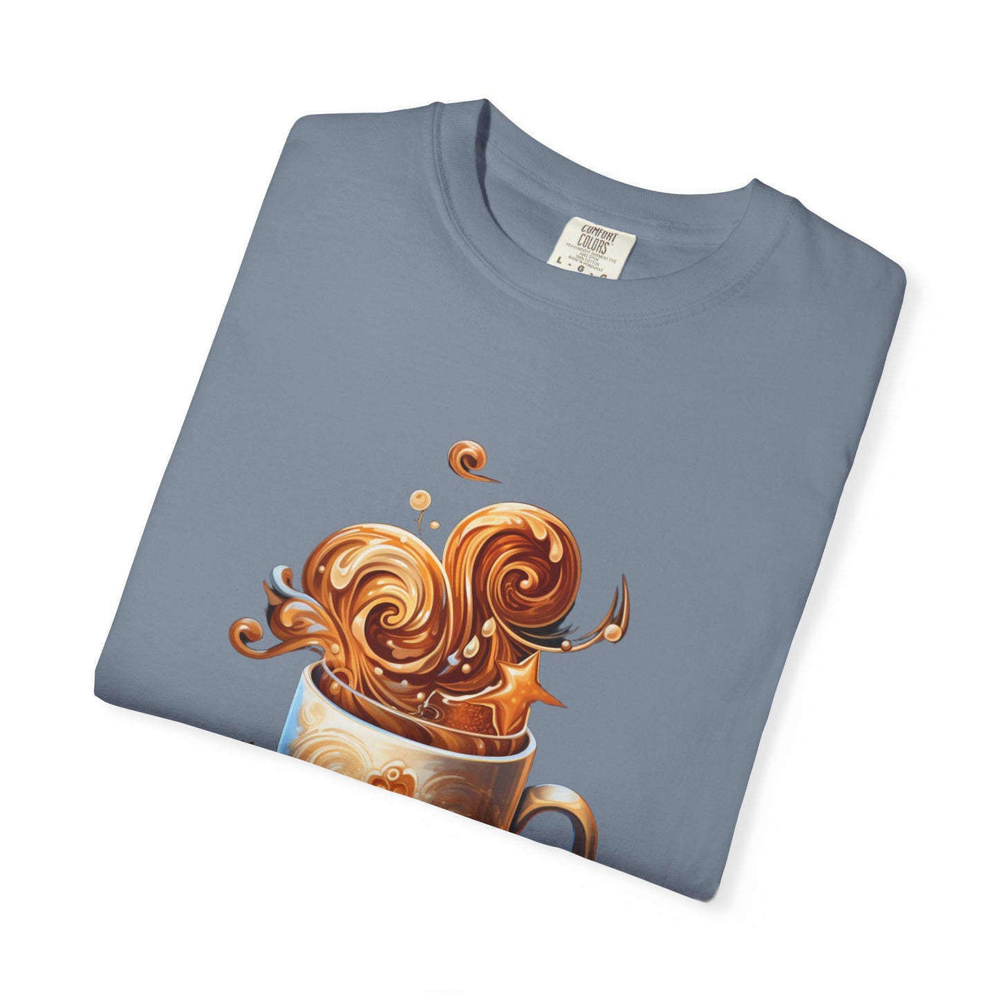 Christmas Coffee Garment-Dyed Heavyweight Tee