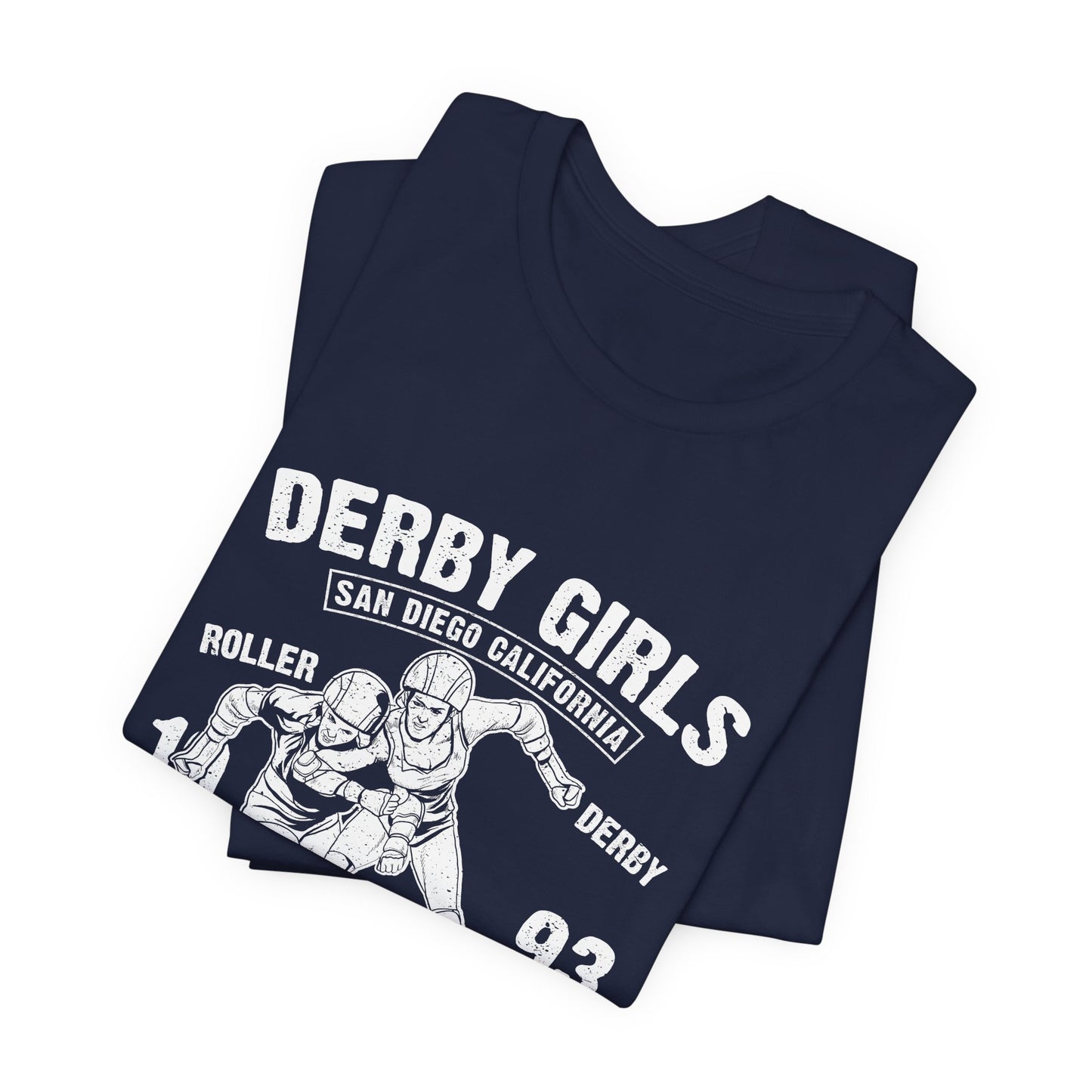Derby Girls T-Shirt Roller Skating Gift Tee
