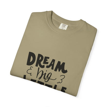 Dream Big Little Man Toddler Boy Tee