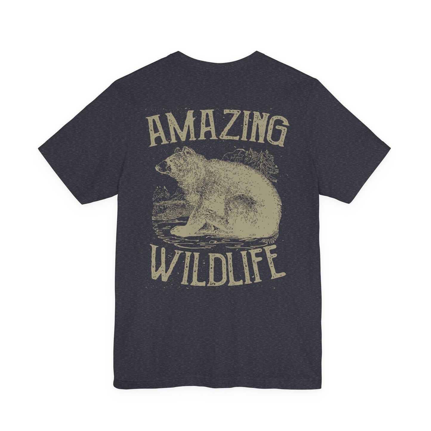 Amazing Wildlife Bear T-Shirt Vintage Outdoors