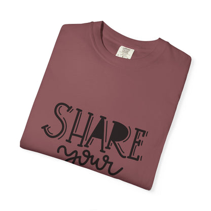 Share Your Toys Kids Garment-Dyed Tee