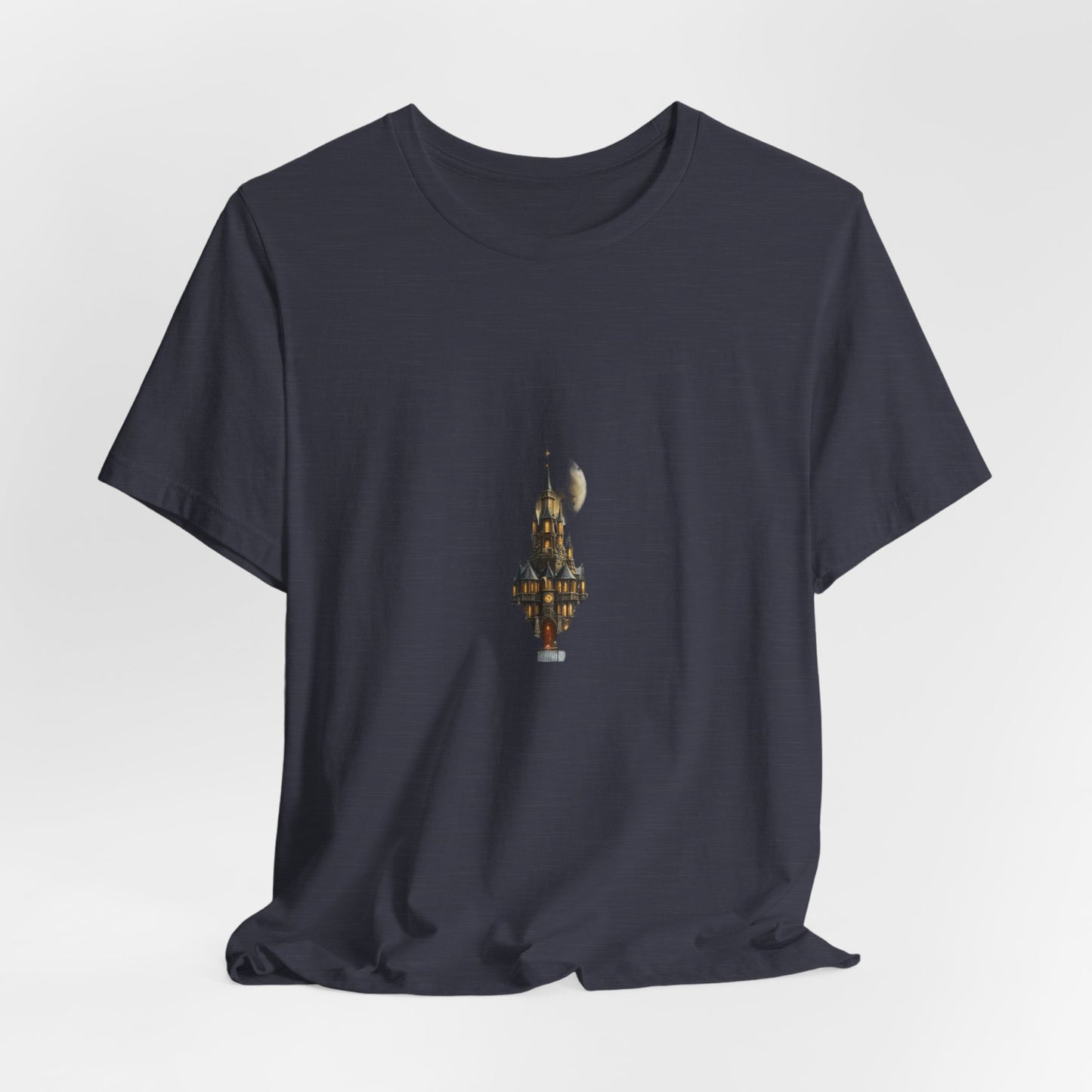 Fantasy Castle Book Christmas T-Shirt