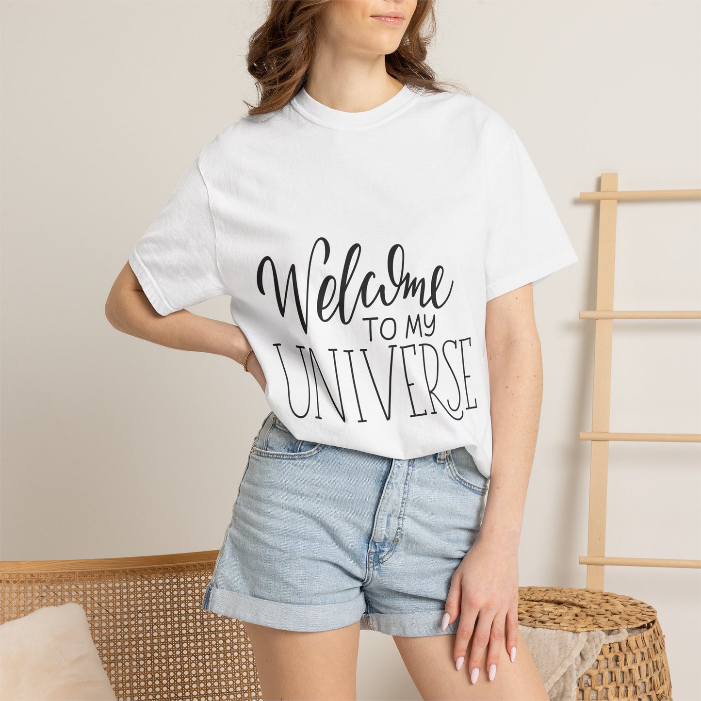 Welcome To My Universe Garment-Dyed Tee