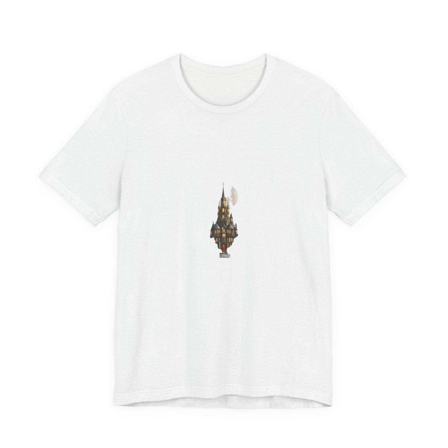 Fantasy Castle Book Christmas T-Shirt
