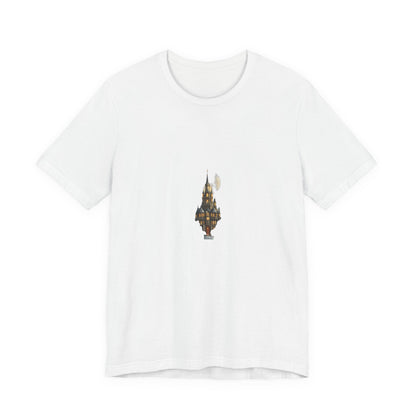 Fantasy Castle Book Christmas T-Shirt