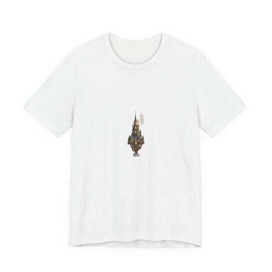 Fantasy Castle Book Christmas T-Shirt