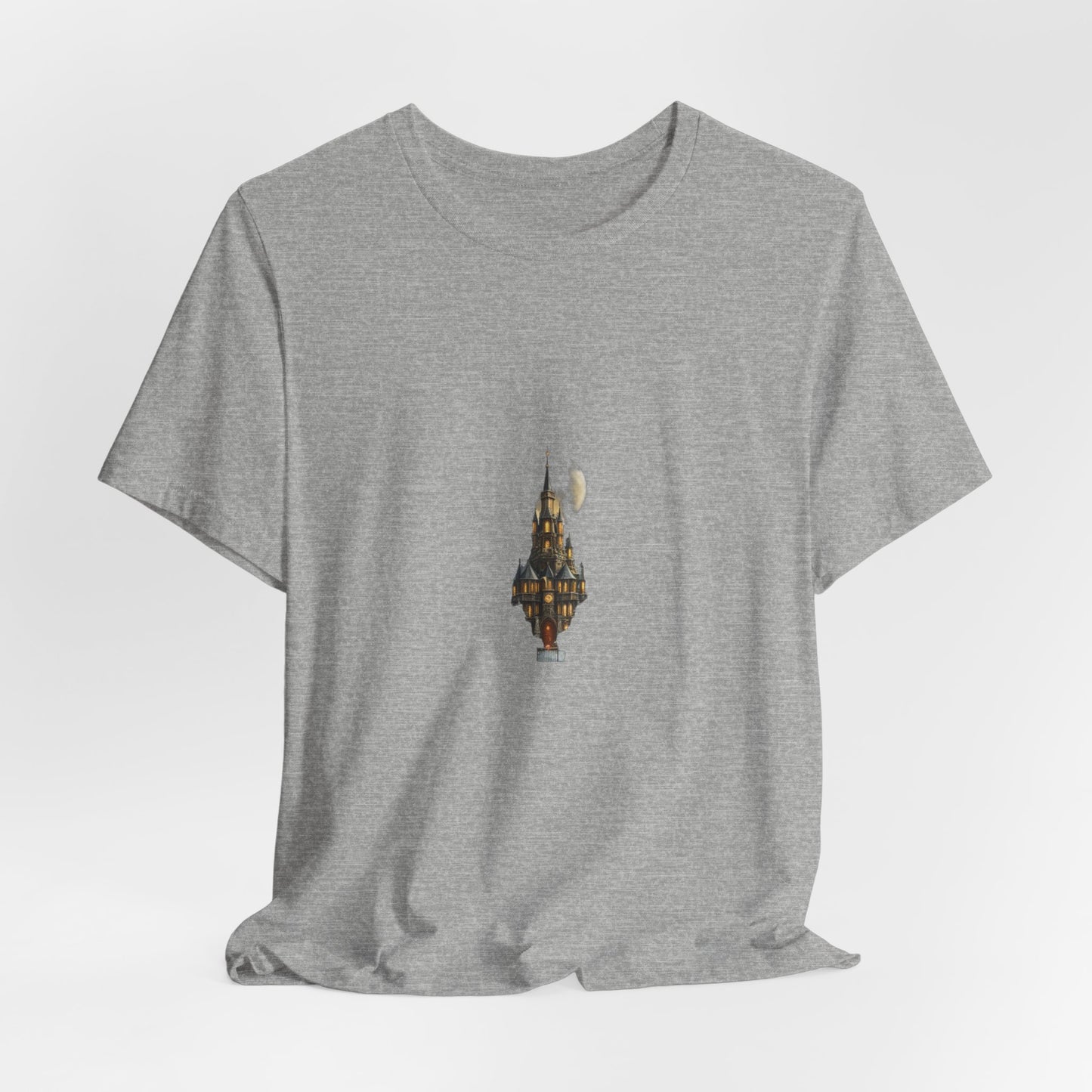 Fantasy Castle Book Christmas T-Shirt