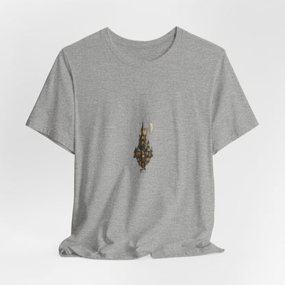 Fantasy Castle Book Christmas T-Shirt