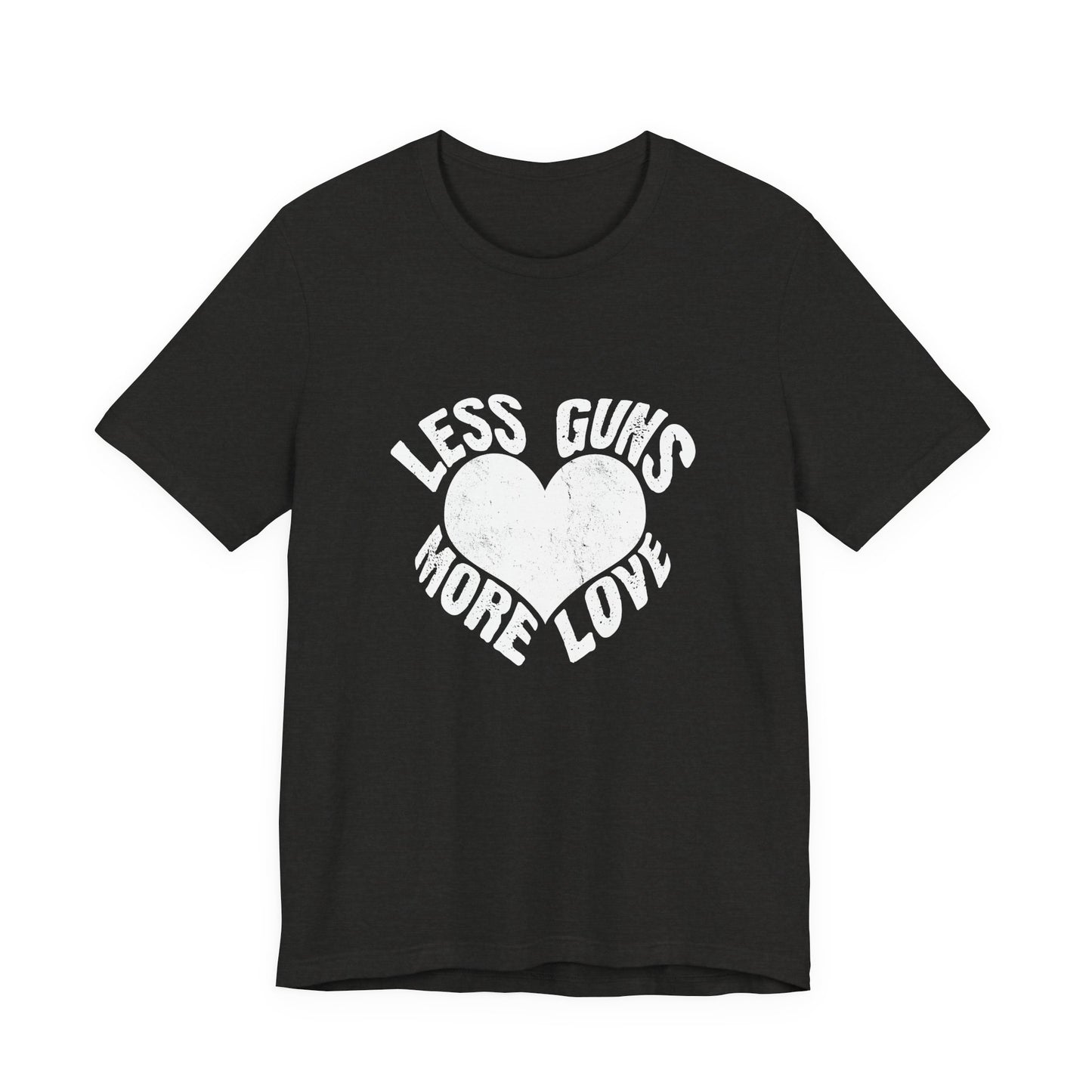 Less Guns More Love T-Shirt | Peace Graphic Tee