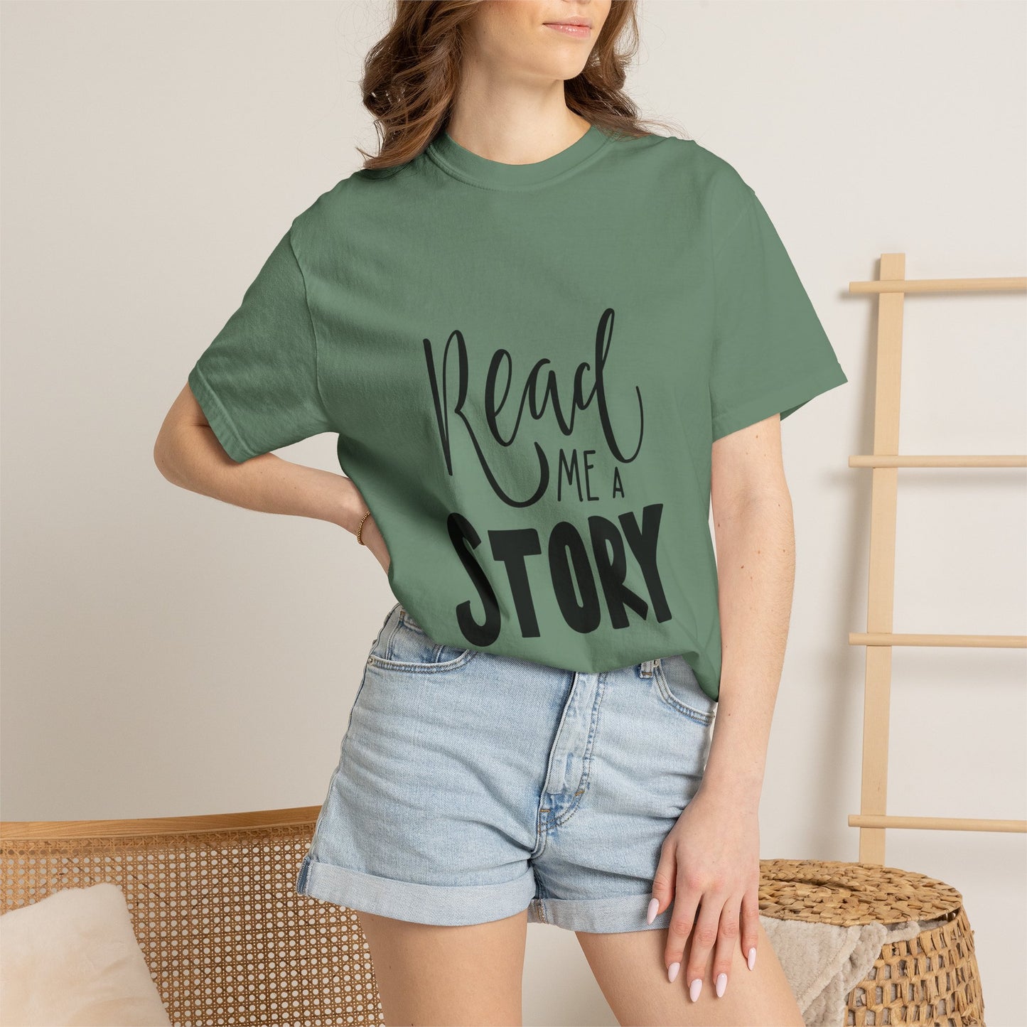 Read Me a Story Kids Garment-Dyed Tee