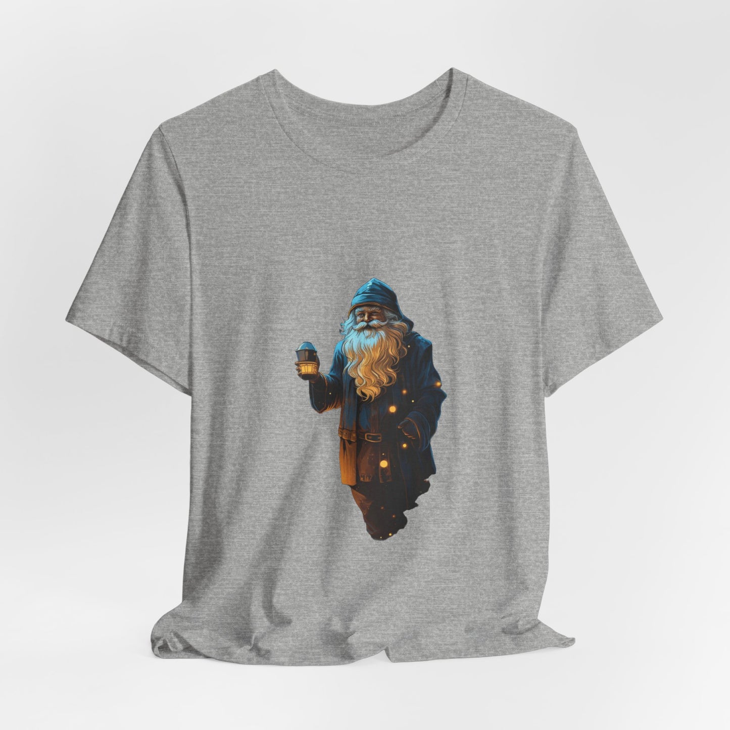Mystical Winter Wizard Christmas T-Shirt
