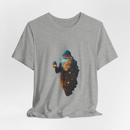 Mystical Winter Wizard Christmas T-Shirt
