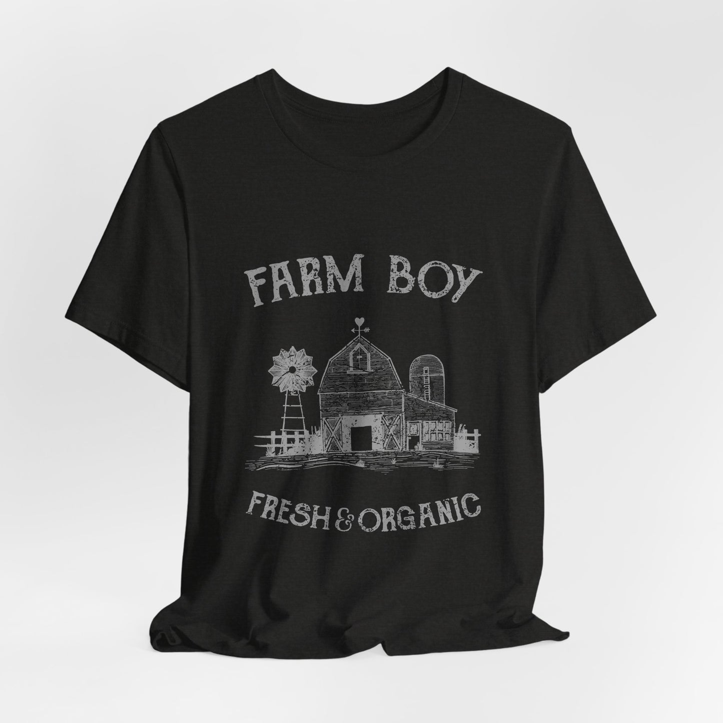Farm Boy T-Shirt Fresh & Organic Barn Tee