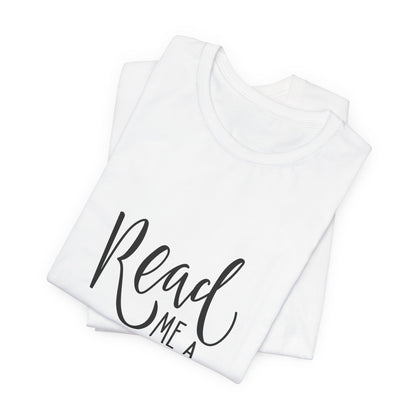 Read Me a Story Kids T-Shirt Cute Book Tee