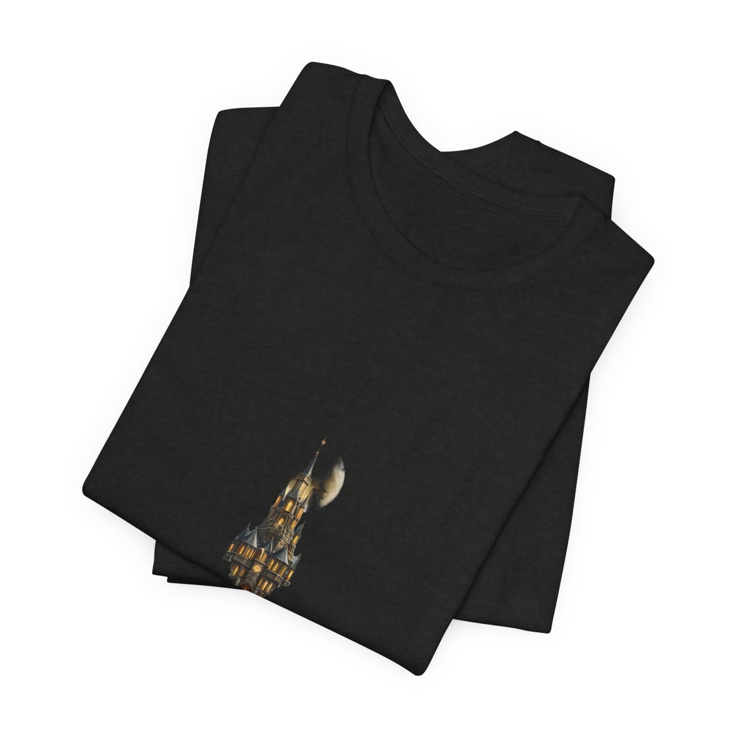 Fantasy Castle Book Christmas T-Shirt
