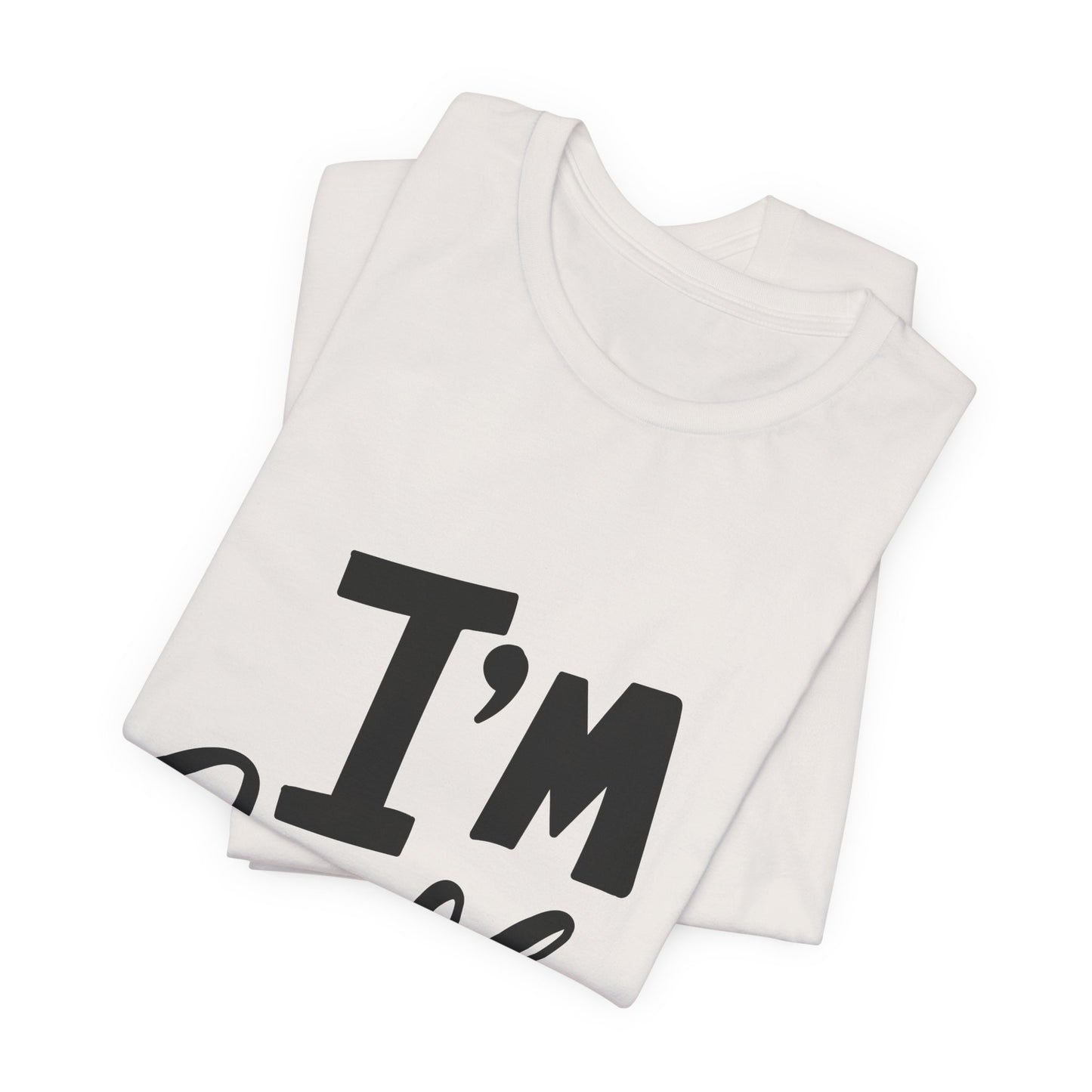 I'm Cool Tee Funny Kids Typography T-Shirt