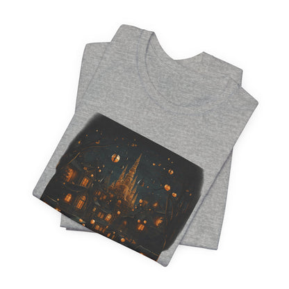 Magical Christmas Village T-Shirt Night Market