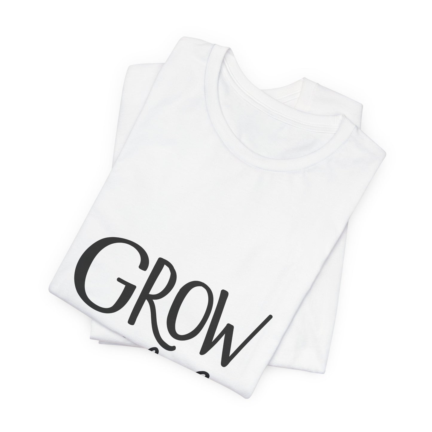 Grow Wild T-Shirt Hand Lettered Nature Tee
