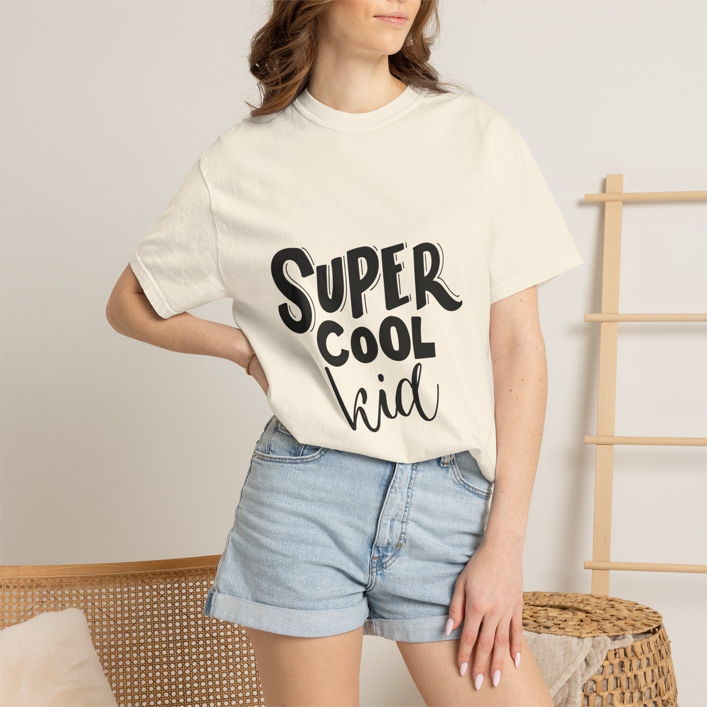 Super Cool Kid Tee Garment-Dyed Kids Shirt